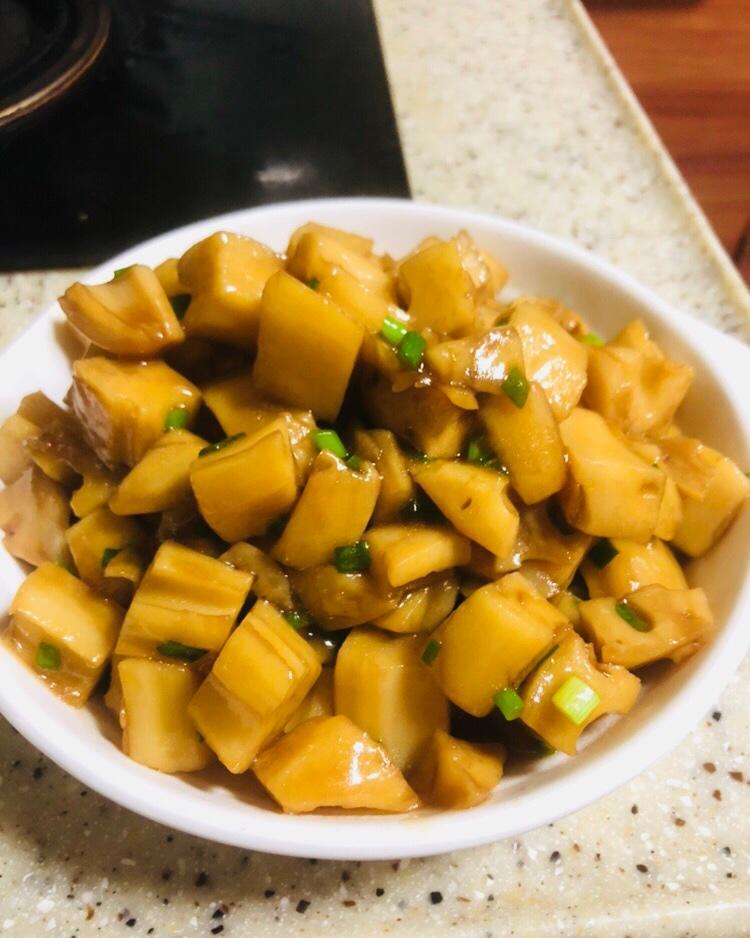 酸甜的开胃菜-  糖醋藕丁