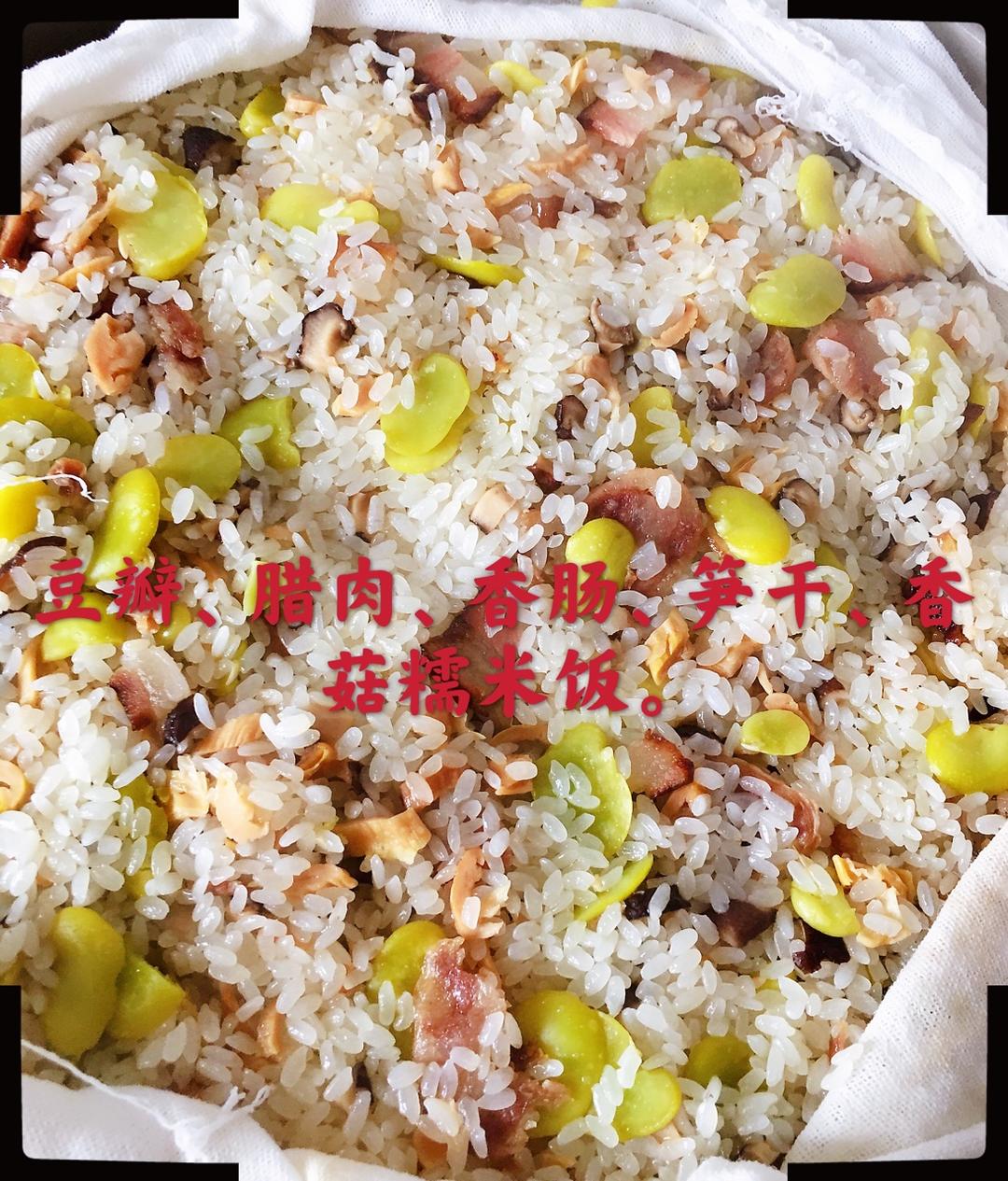 豆瓣春笋腊肉饭