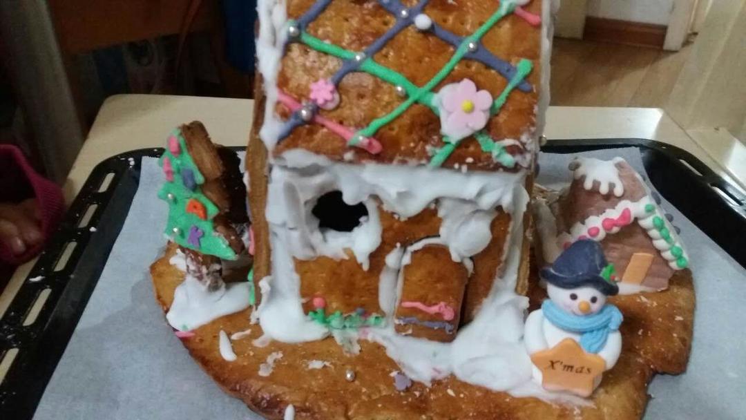 超级容易的圣诞节姜饼屋（普通版）