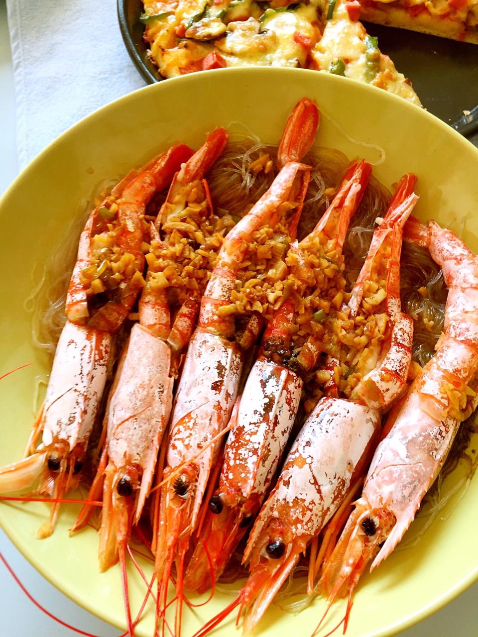 蒜蓉粉丝蒸虾