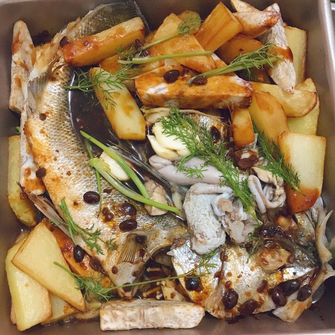 家常烤鱼的做法