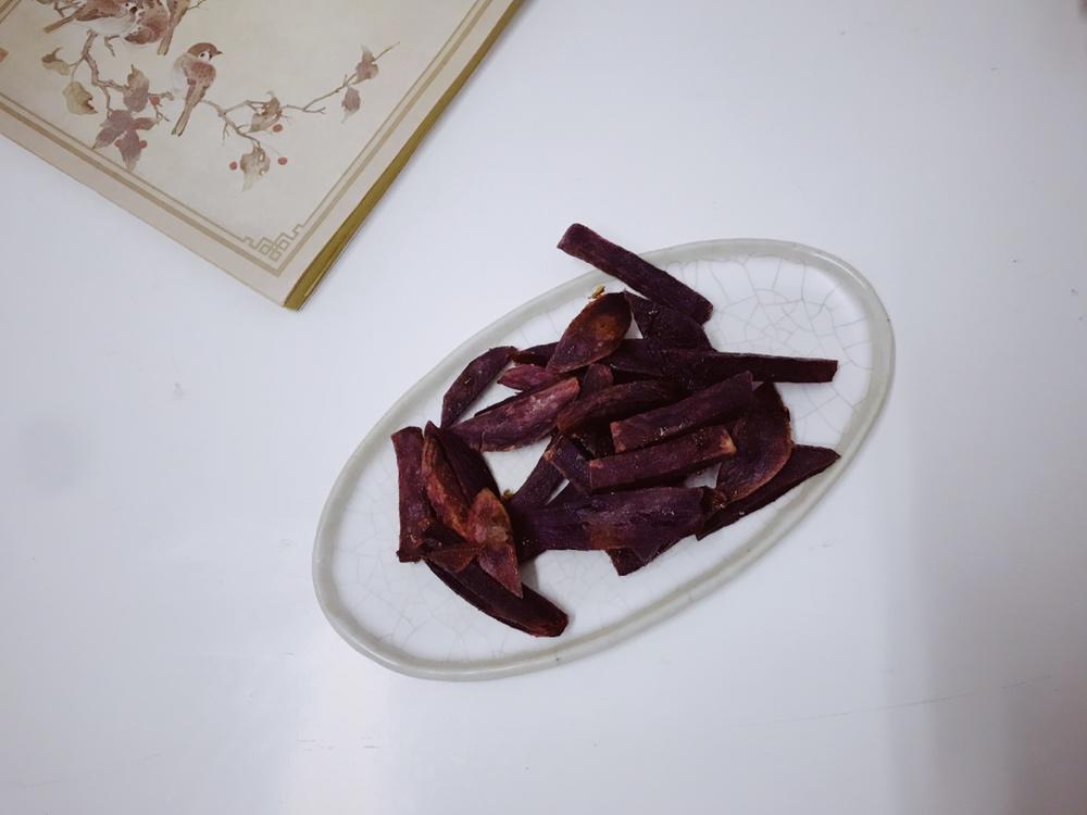 烤紫薯条