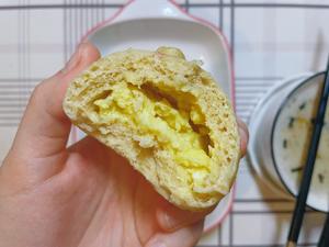 低糖油奶酥（包子、面包夹馅）（黑芝麻/椰香芋泥/奶黄/红薯）的做法 步骤6