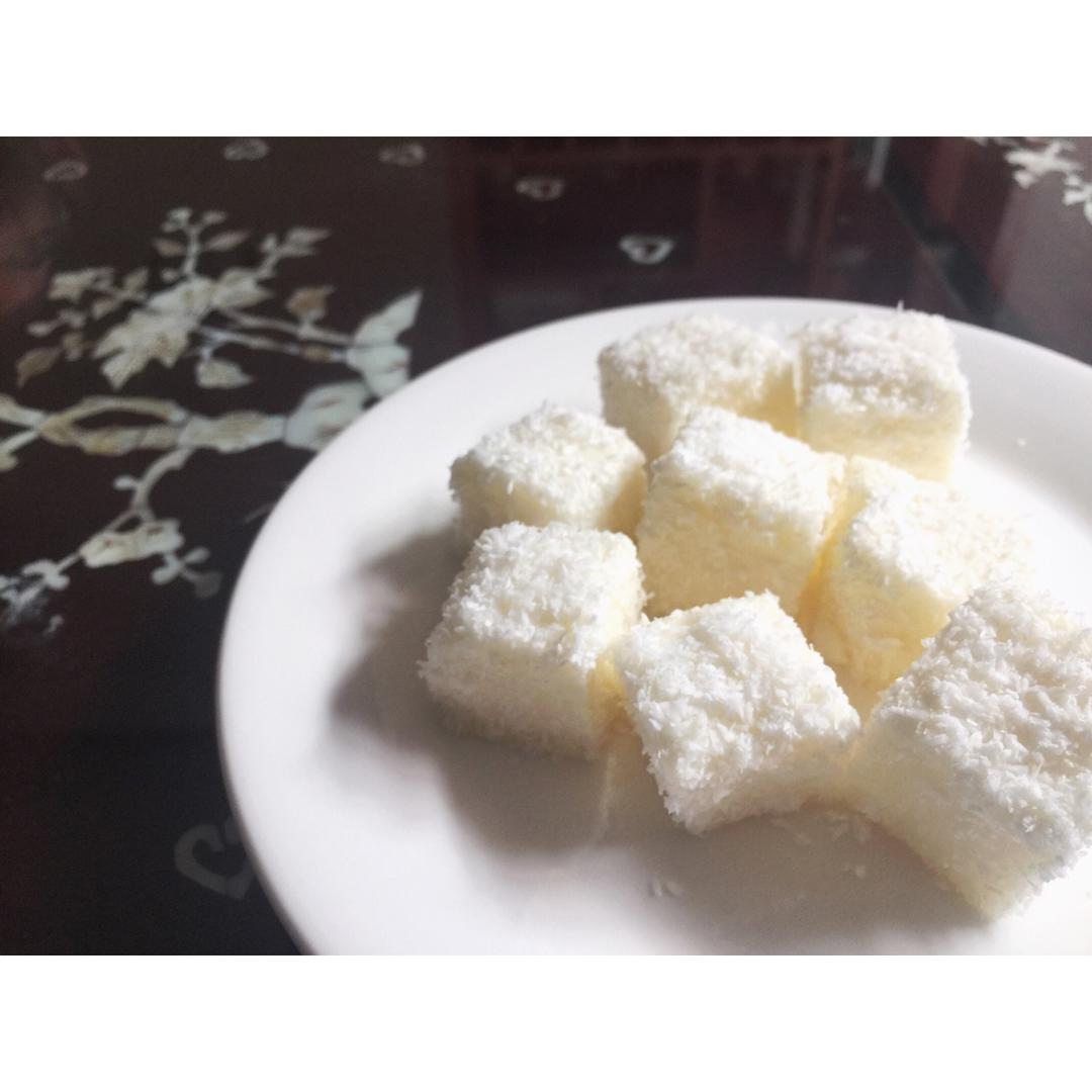 椰香牛奶小方