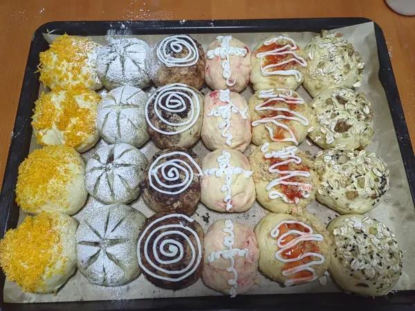 一个面团做4种口味面包！松软可口巨美味！