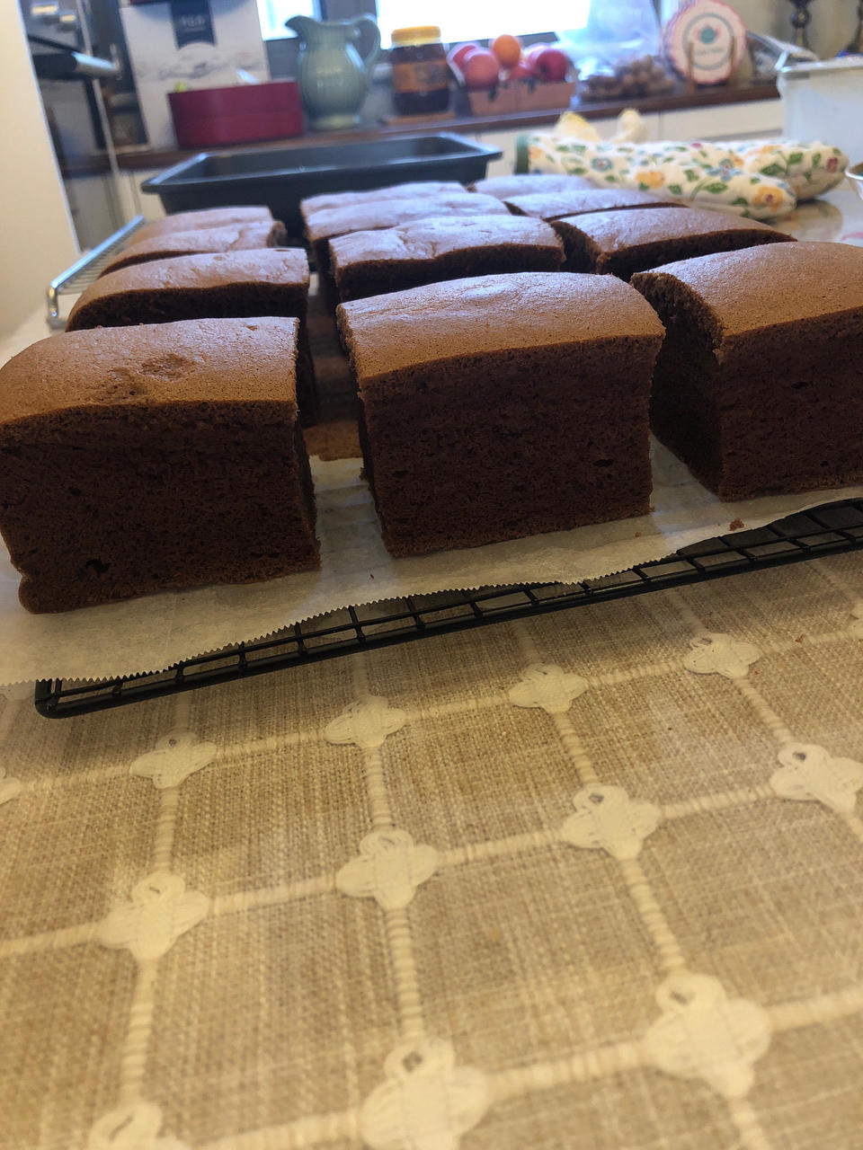 台式可可巧克力夹心古早蛋糕