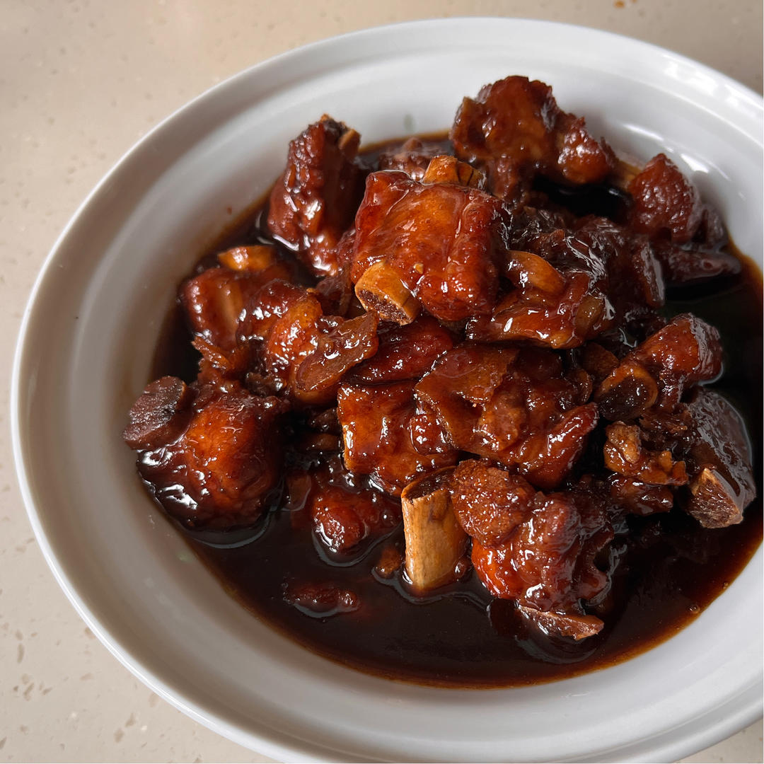 陈皮糖醋排骨