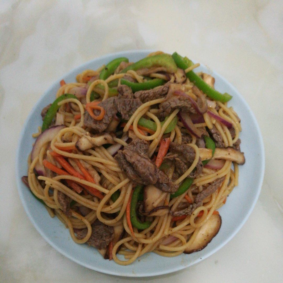 黑椒意面