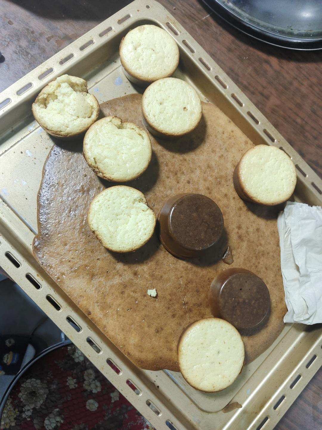 无水无油老式脆皮蛋糕