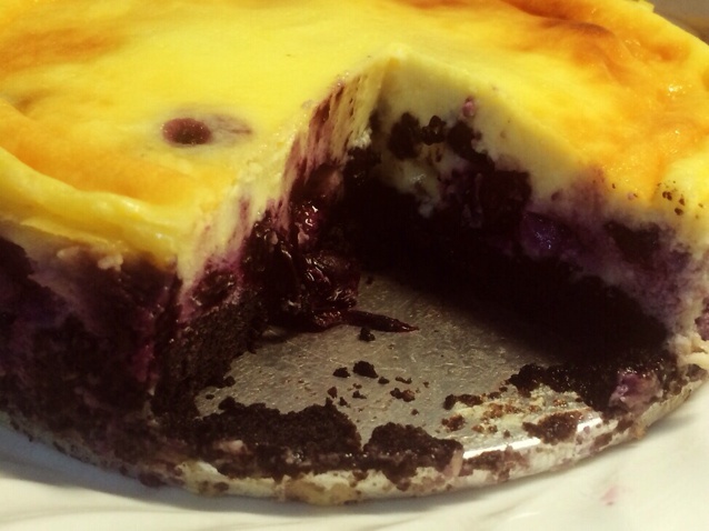 蓝莓重芝士蛋糕