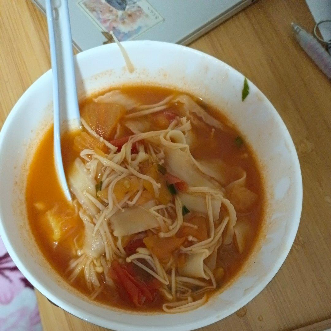 番茄肥牛金针菇