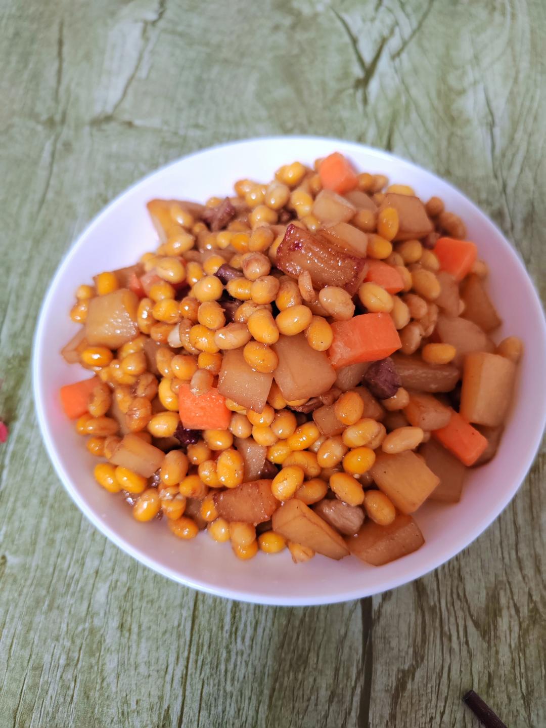 黄豆长胖了更好吃