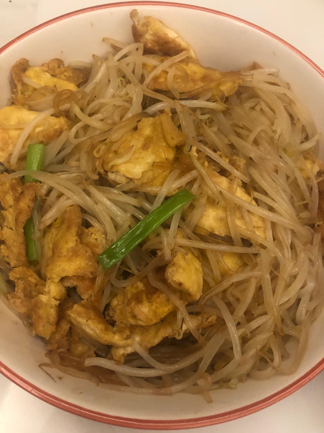 豆芽炒粉条