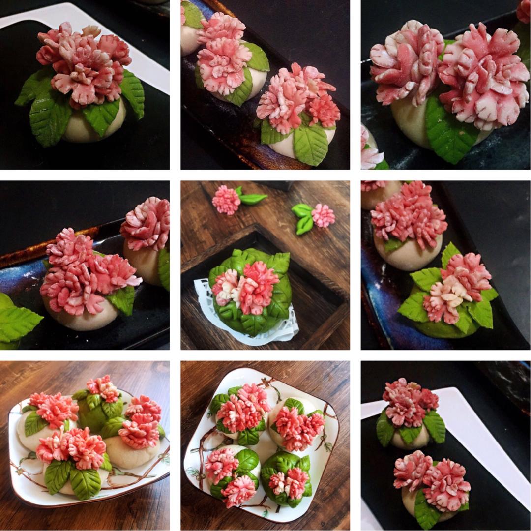 牡丹花包原创超详细版（附新手如何成功做出光滑肌）