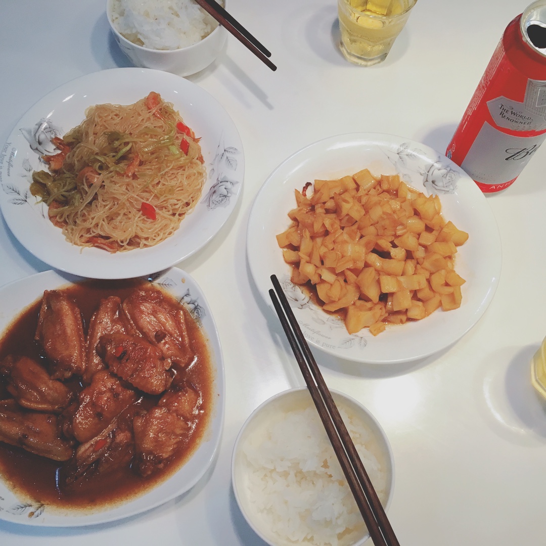 凉拌粉丝(夏天的最爱)