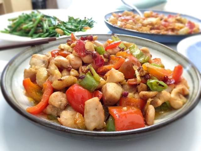 辣椒鸡丁
