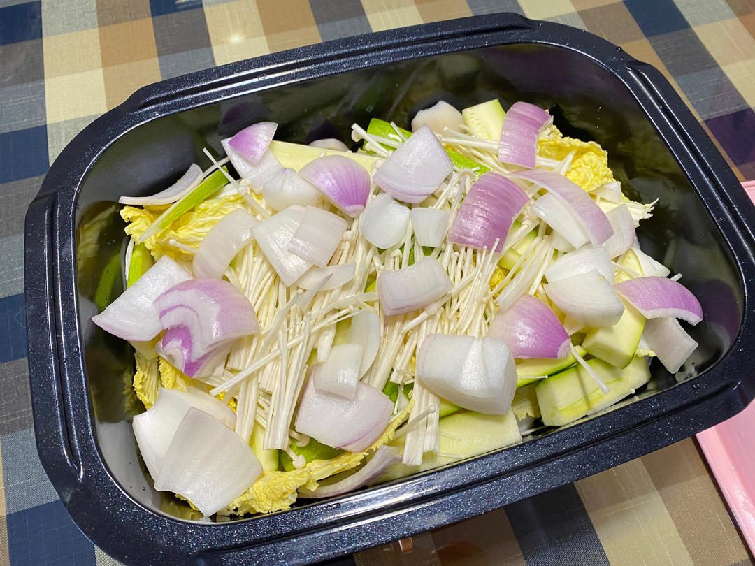 蒜香海鲜锅