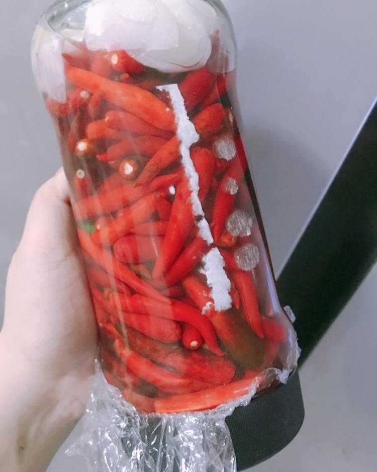 自制泡椒（腌小米椒）