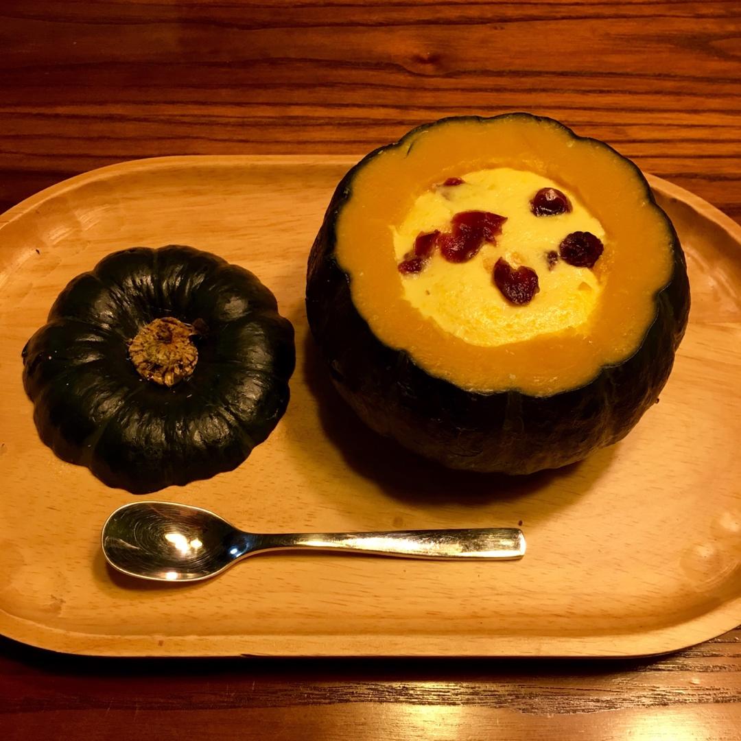 小南瓜牛奶蒸蛋