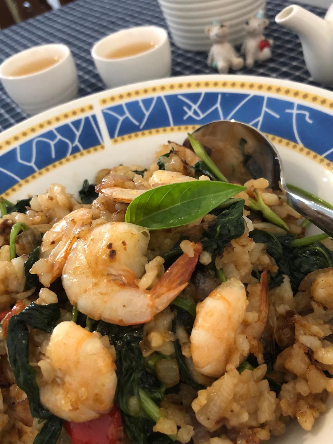 香喷喷的马来乡村炒饭