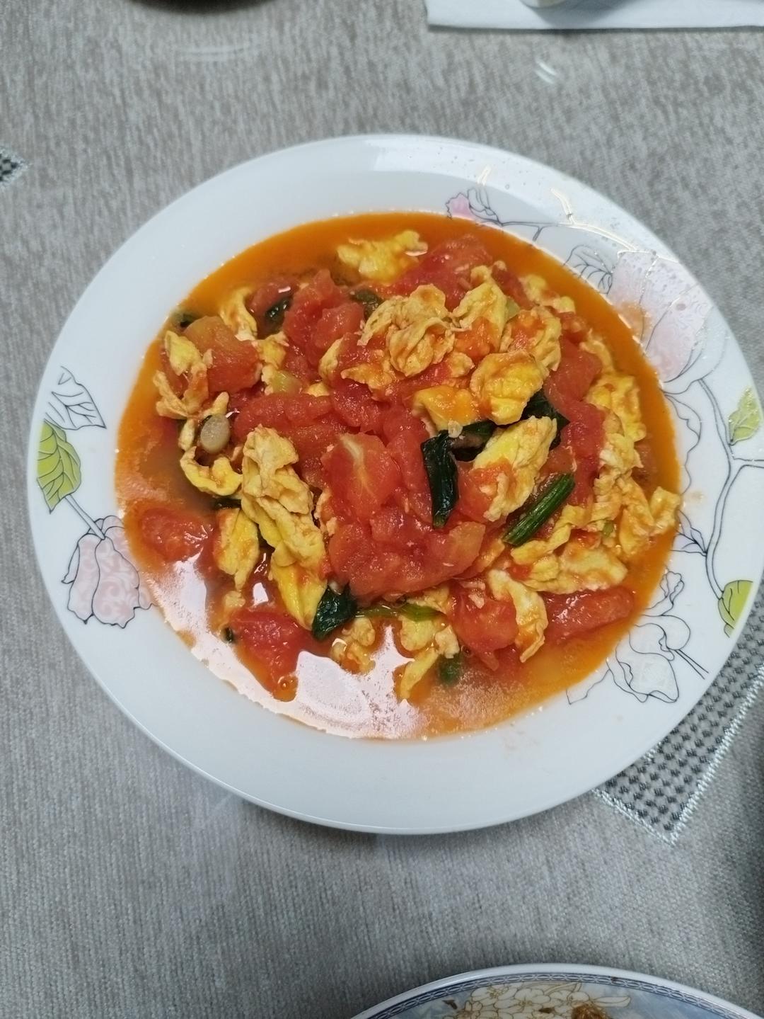 超嫩滑的番茄炒蛋