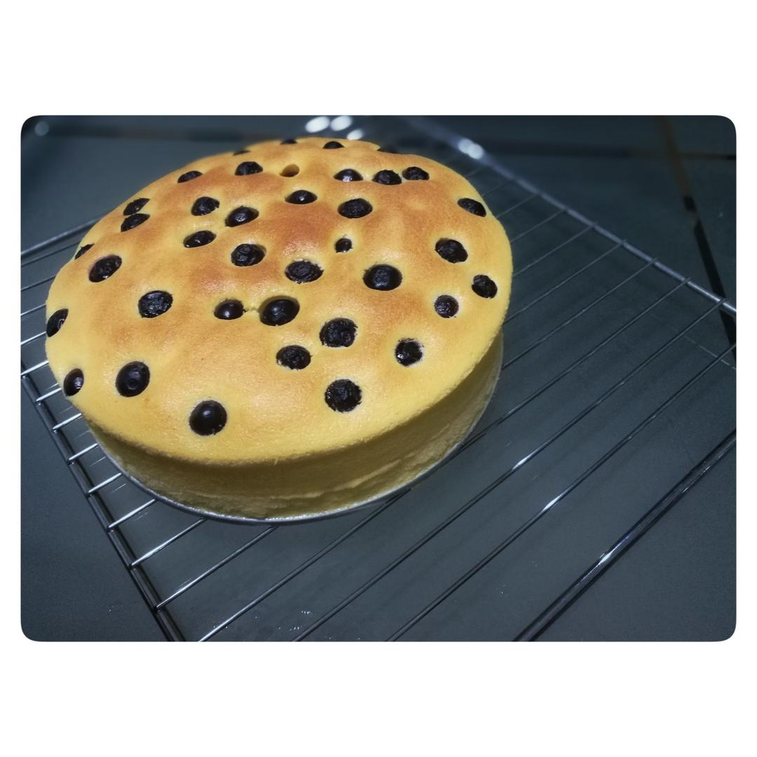 媲美轻乳酪--[酸奶蓝莓蛋糕]