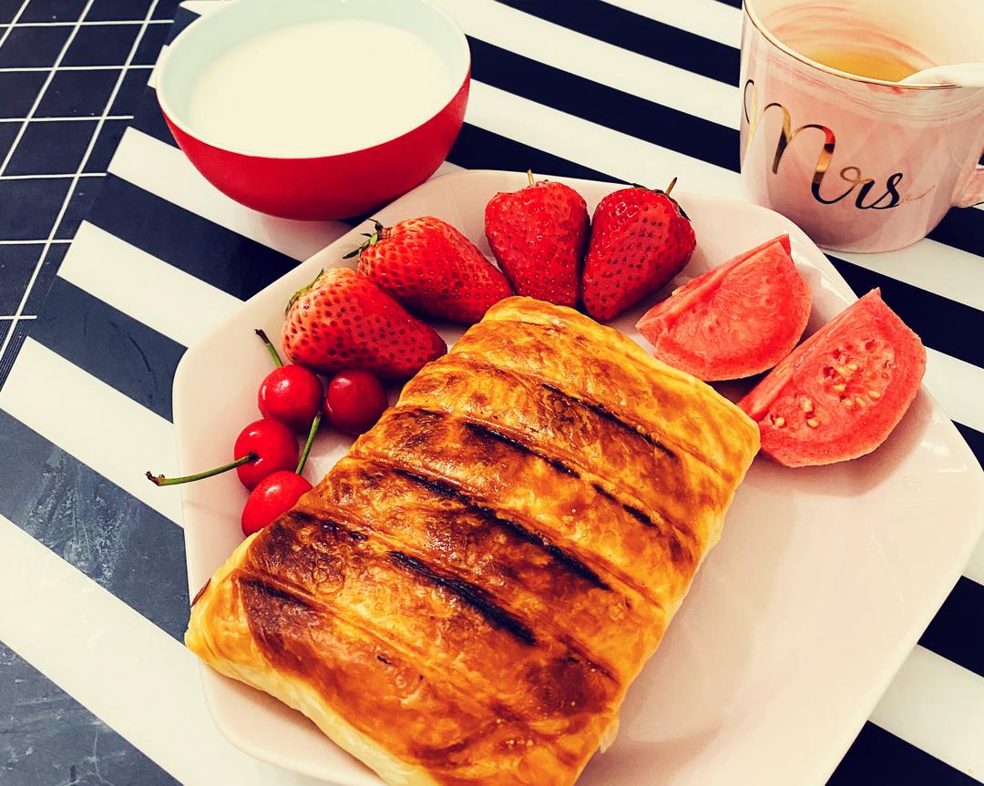 纯奶手撕吐司的做法 步骤1