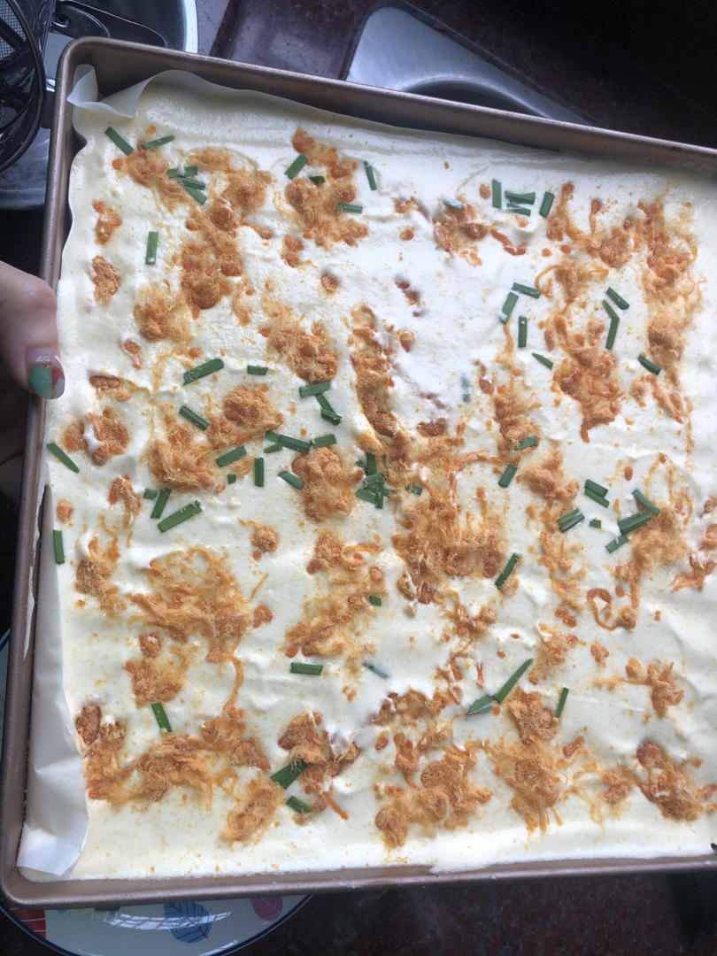 怎么卷都不裂的肉松蛋糕卷