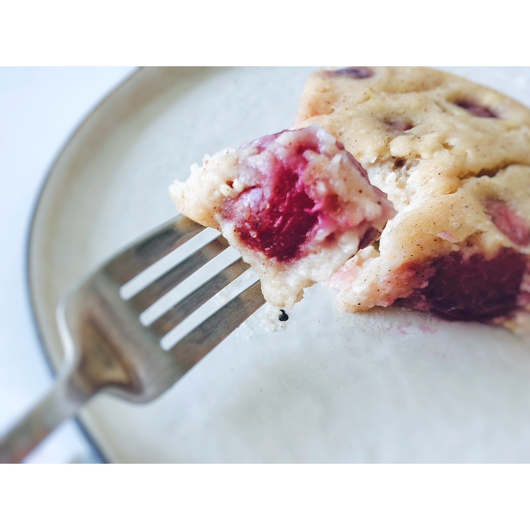 纯素无油无奶蛋—豆腐克拉芙缇 Vegan Clafoutis