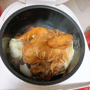 电饭煲焗鸡，烤鸡的做法 步骤7