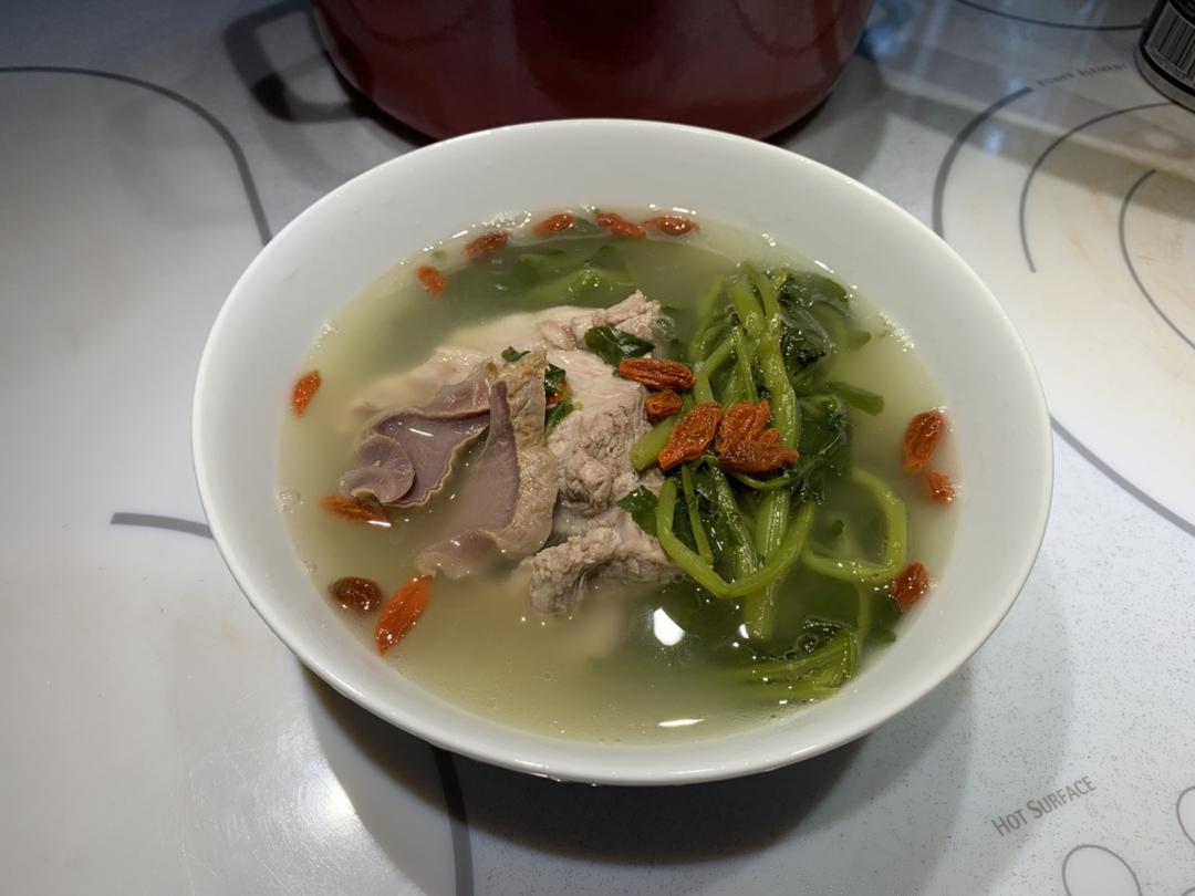 枸杞陈肾煲西洋菜