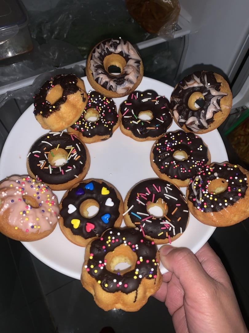 三花形烤箱甜甜圈🍩