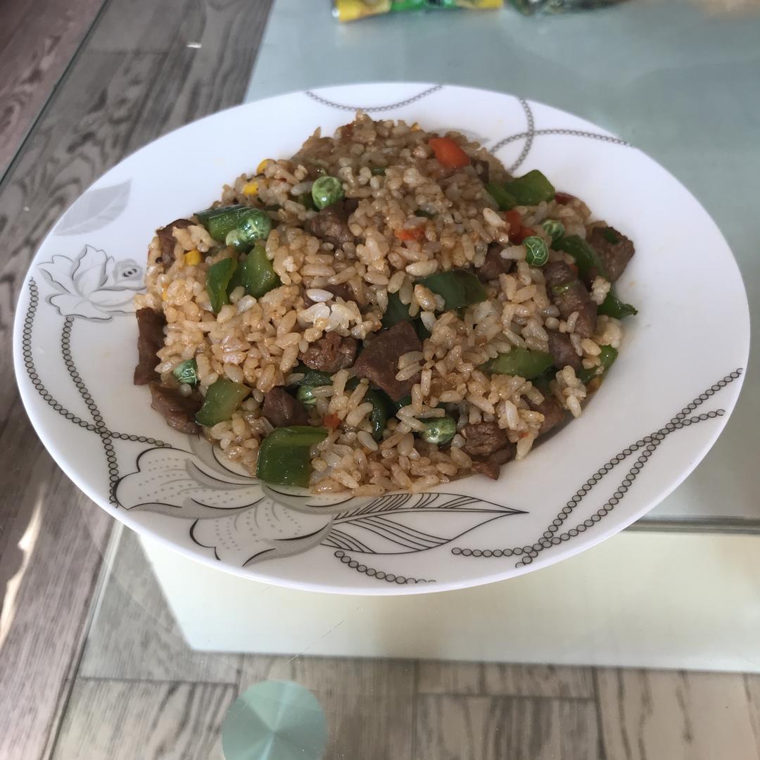 黯然销魂牛肉炒饭