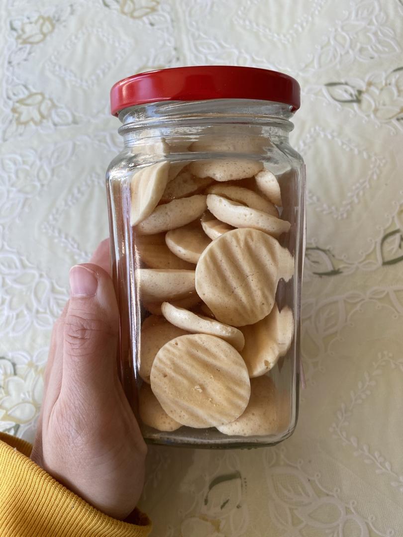 超级细腻立体的酸奶溶豆