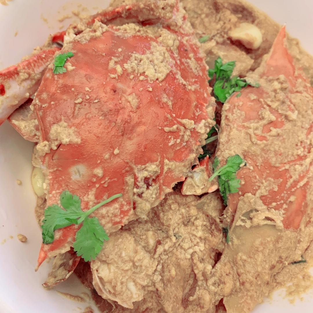 家庭简单咖喱蟹