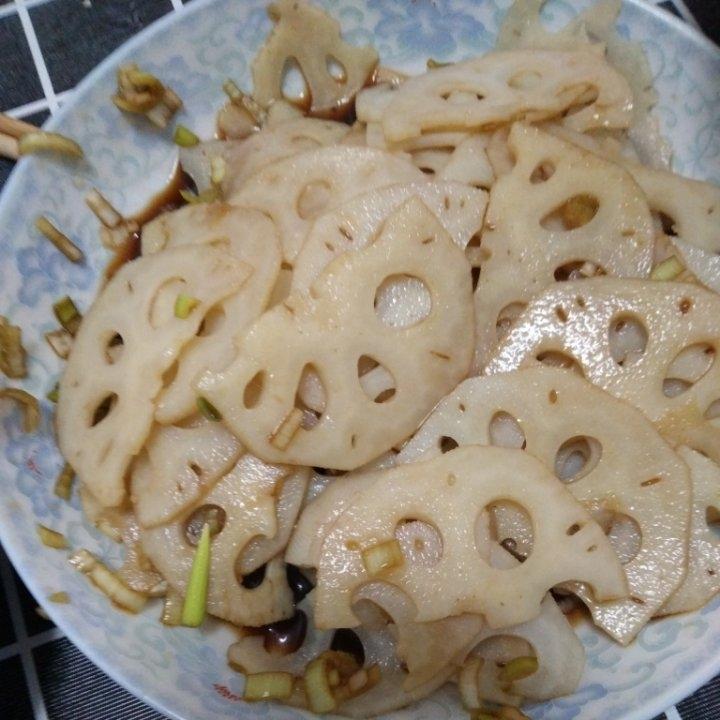 凉拌藕片