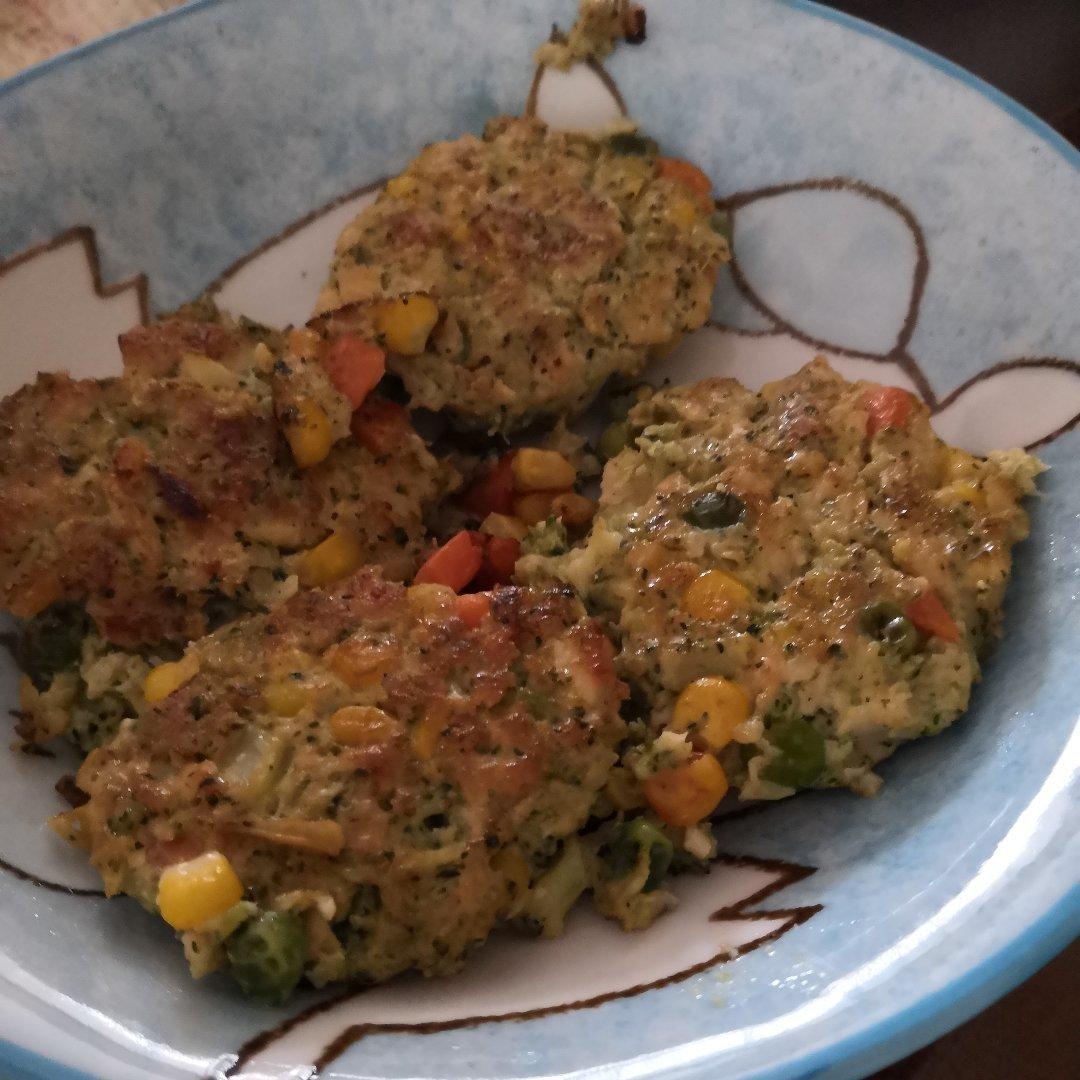 减肥餐低脂鸡胸肉饼