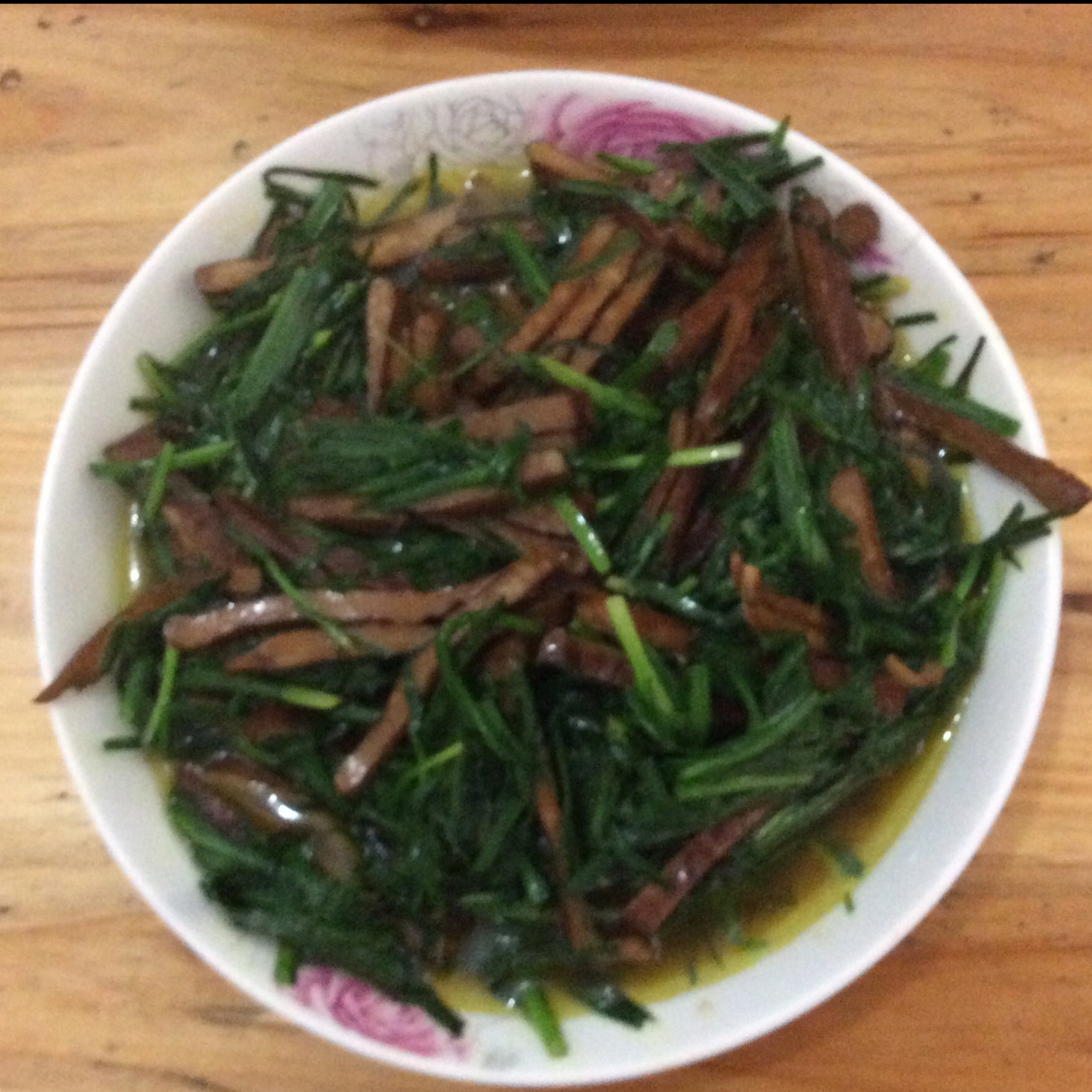 韭菜豆腐干
