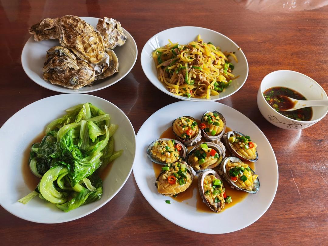 百吃不厌清蒸鲍鱼