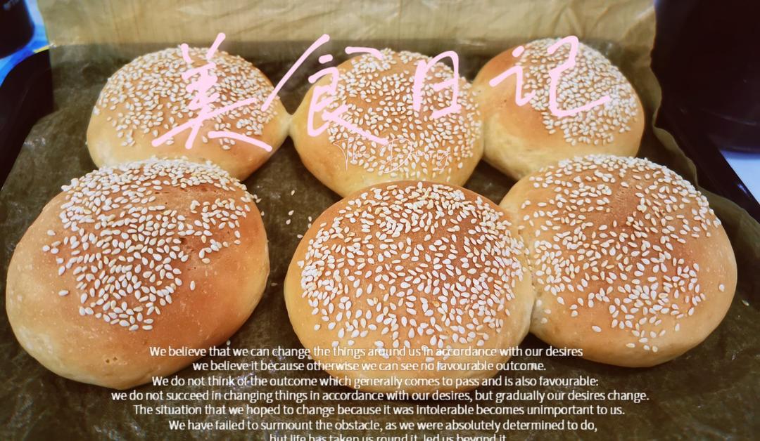 万能面团之：汉堡🍔面坯
