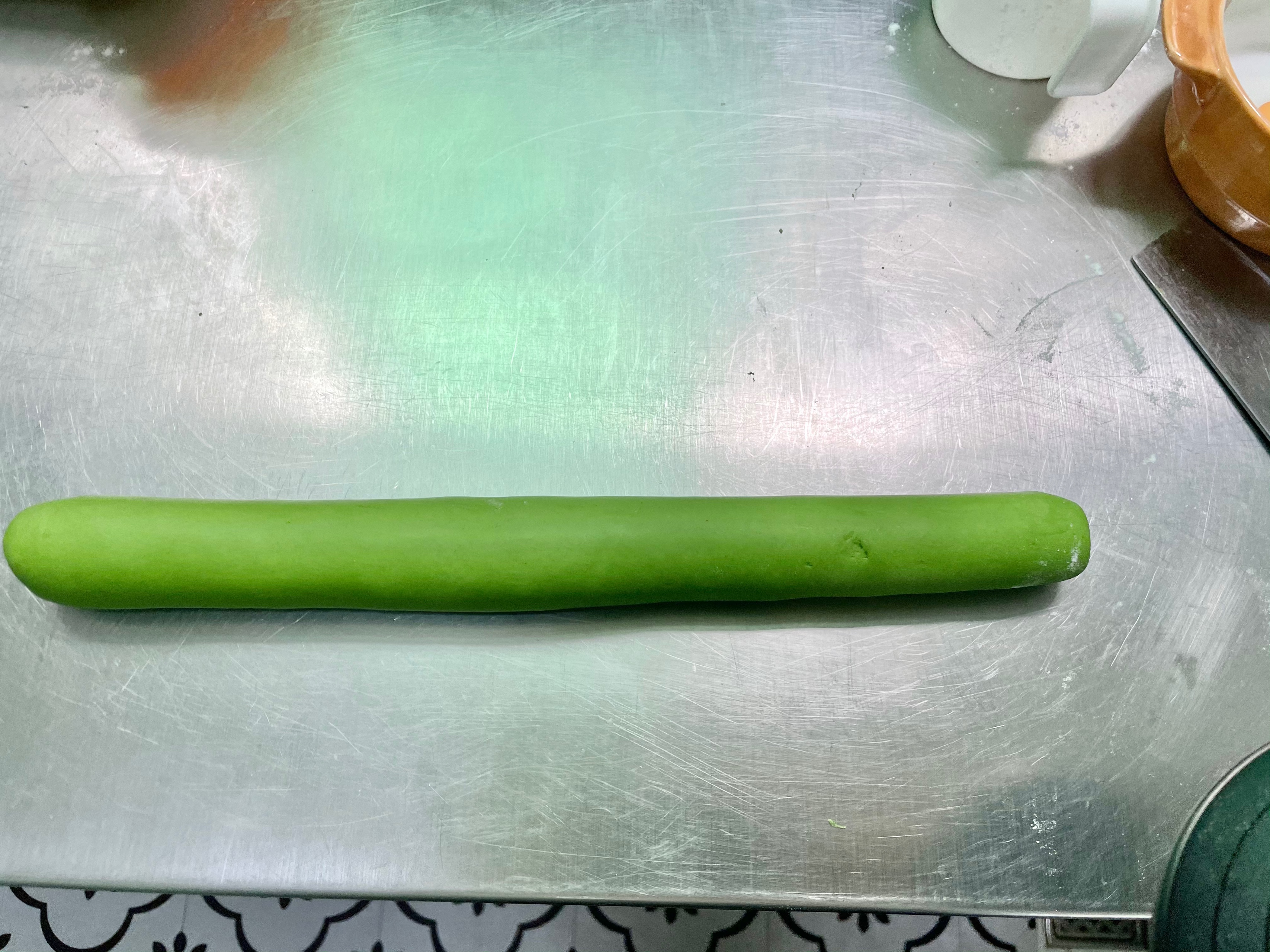 水光肌菠菜馒头的做法 步骤9