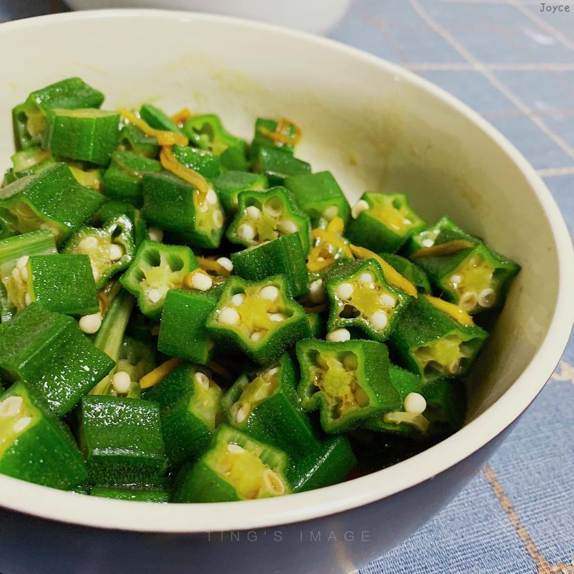 【白灼秋葵】清爽简单