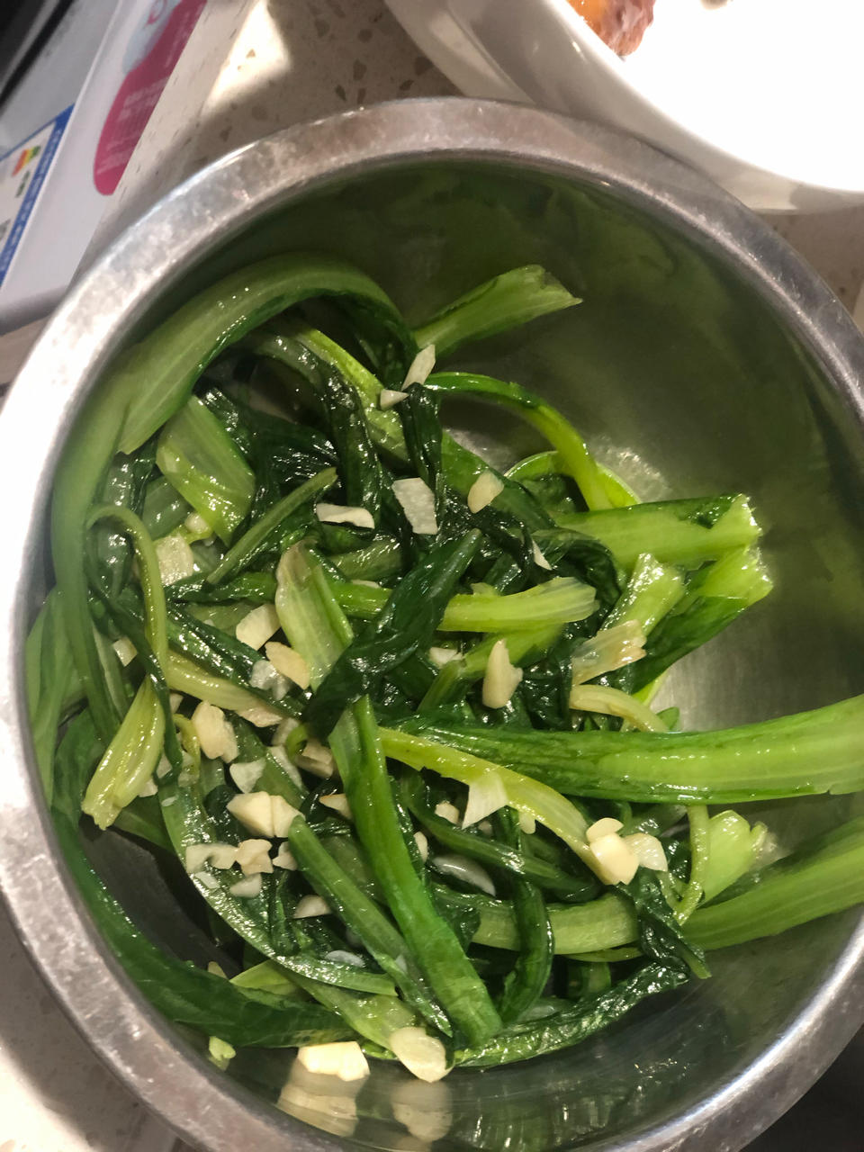 清炒茼蒿