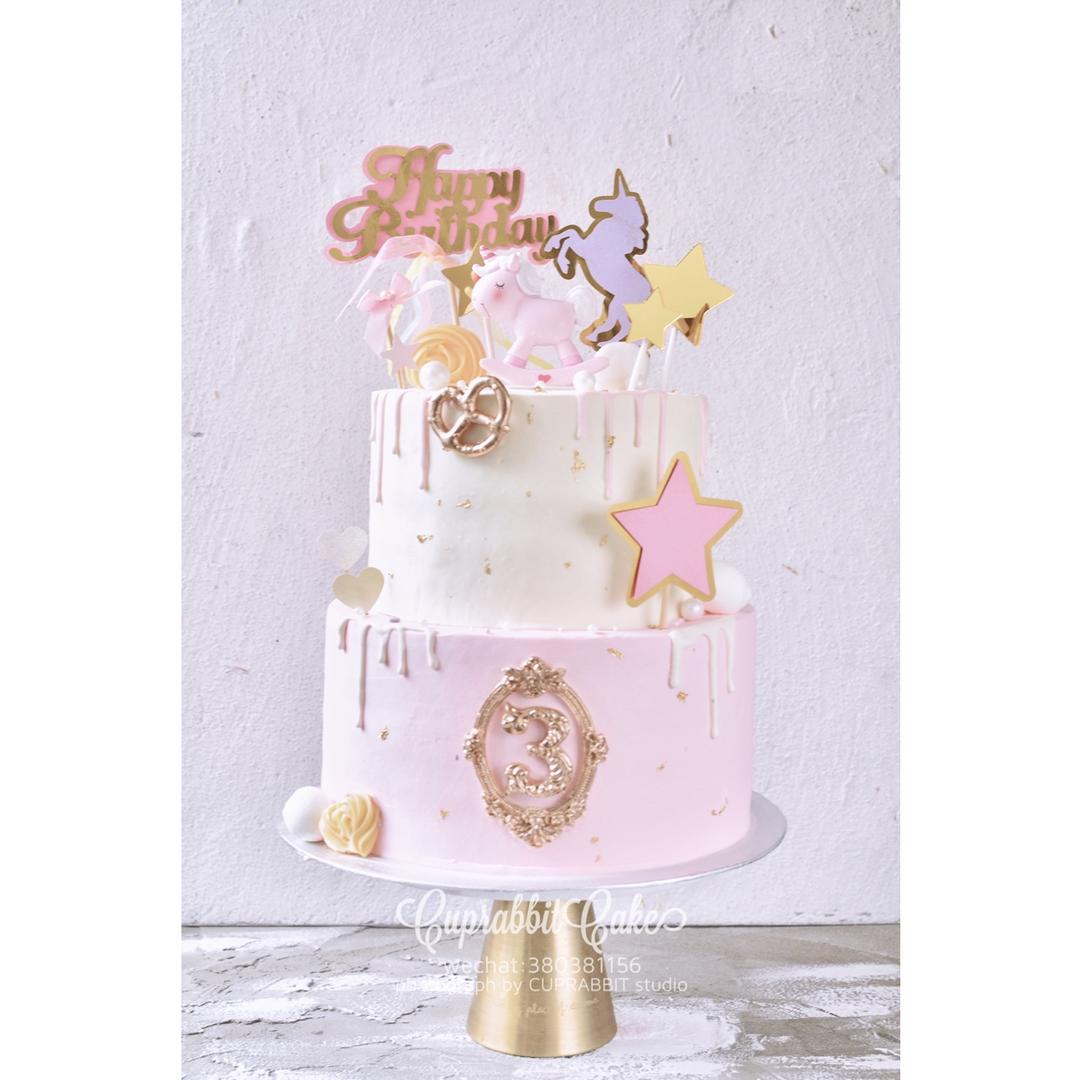 bunny酱紫的奶油淋面蛋糕