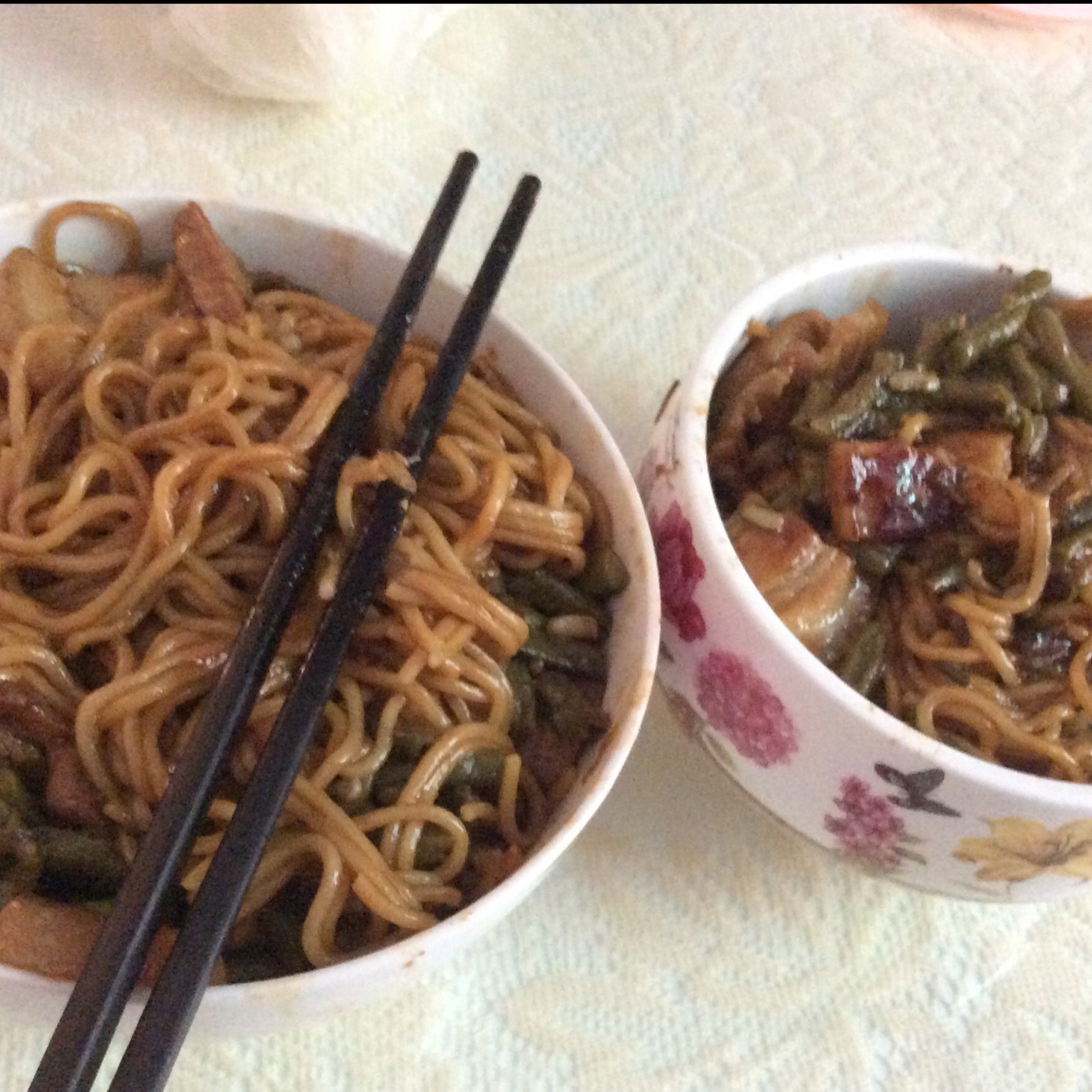 芸豆焖面（附万能的腌肉不老的办法）