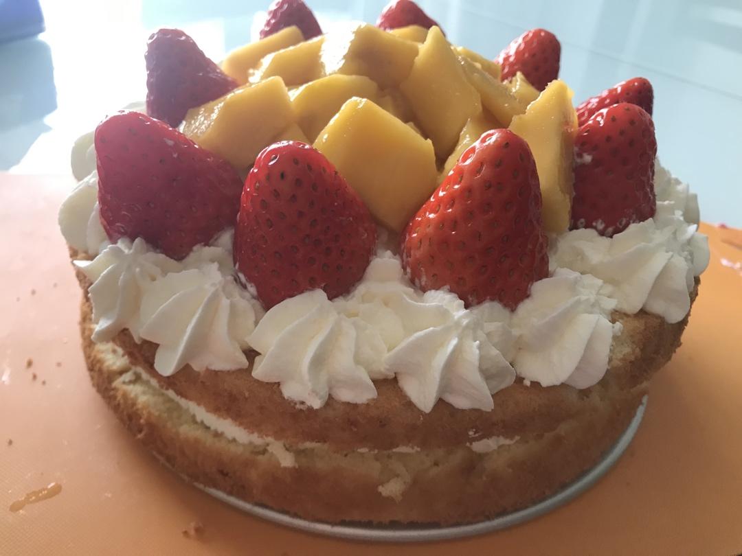 圣诞呆萌裸蛋糕