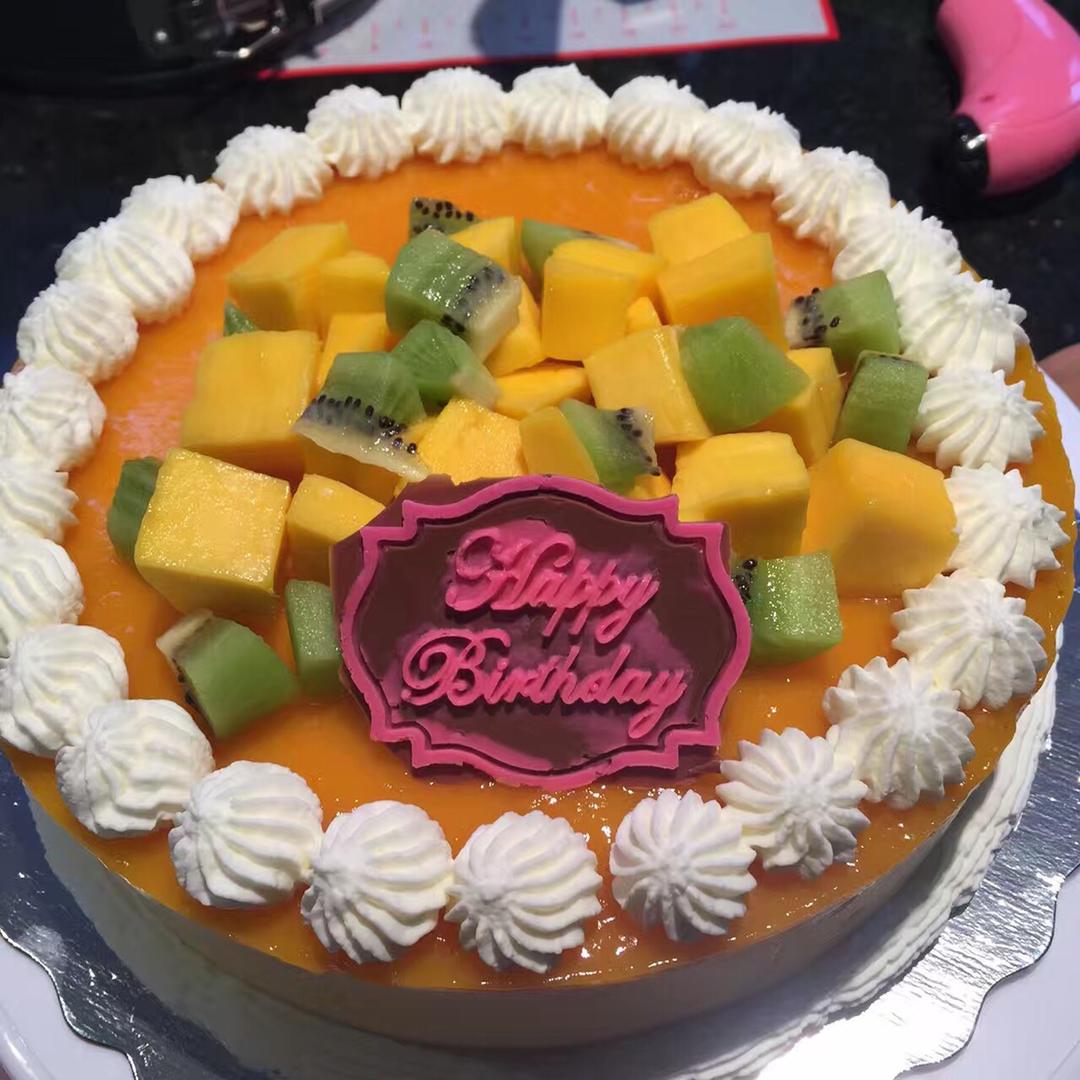 芒果慕斯蛋糕🍰（8寸）