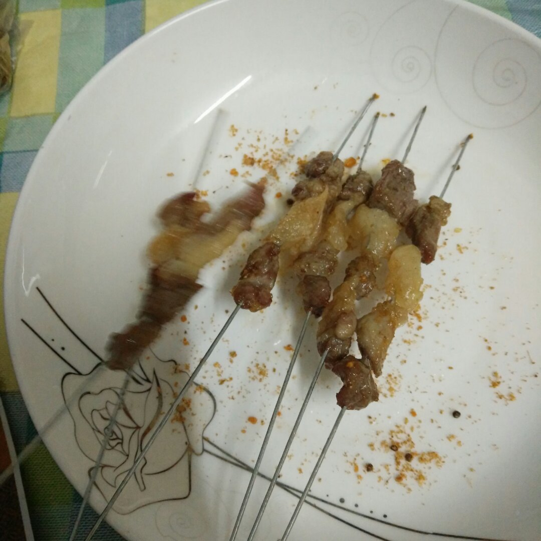 烤箱版羊肉串（简易版）