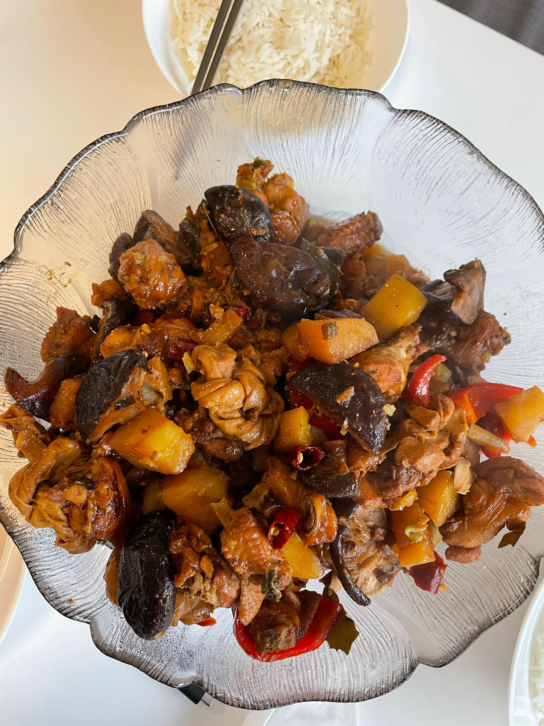 川味土豆香菇烧鸡