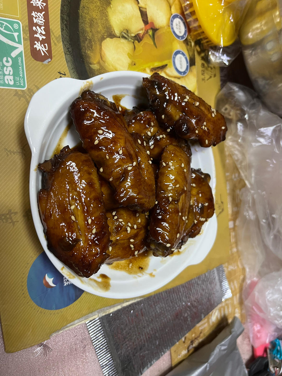 可乐鸡翅(空气炸锅无油版)